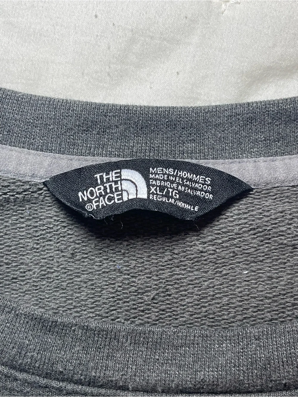 Men's The North Face Heavyweight Crewneck Sweatshirt XL Gray - Premium Essential